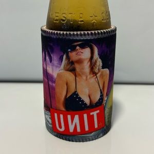 UNIT brand drink coozie